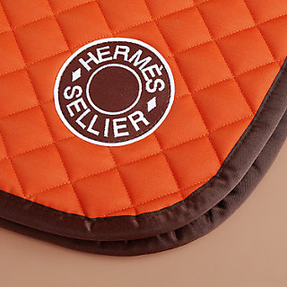 馬場用鞍下ゼッケン 《スウィング》 2 - ブラック | Hermès - エルメス